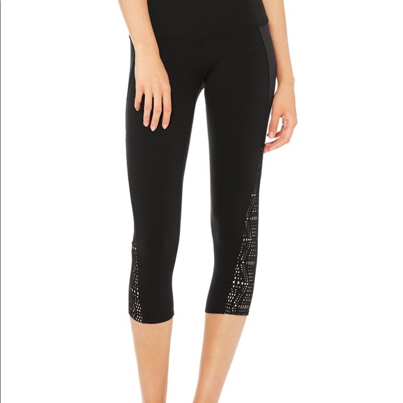 Alo Yoga high waist patina capri leggings - Picture 2 of 6